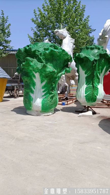 玻璃鋼白菜雕塑 蔬菜雕塑 (1) 玻璃鋼白菜雕塑 蔬菜雕塑 (1)