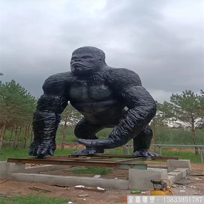 玻璃鋼大型金剛雕塑 (5)