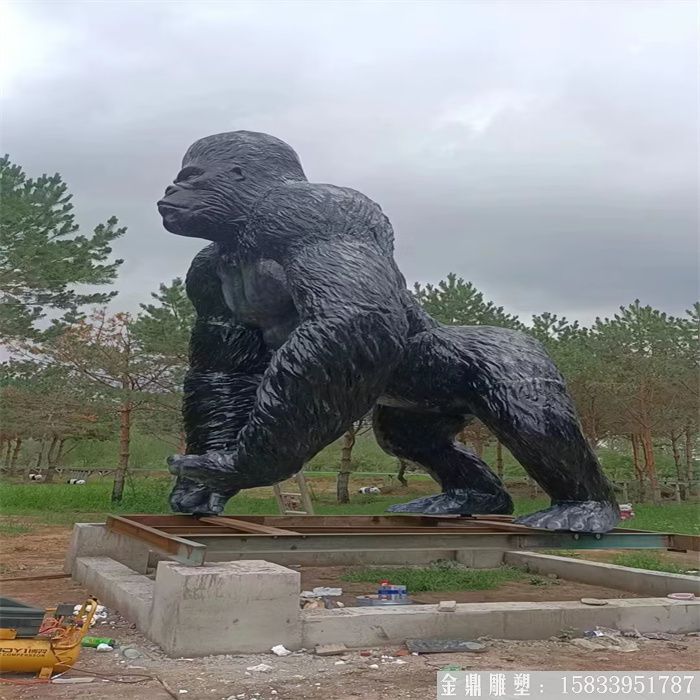 玻璃鋼大型金剛雕塑 (4)